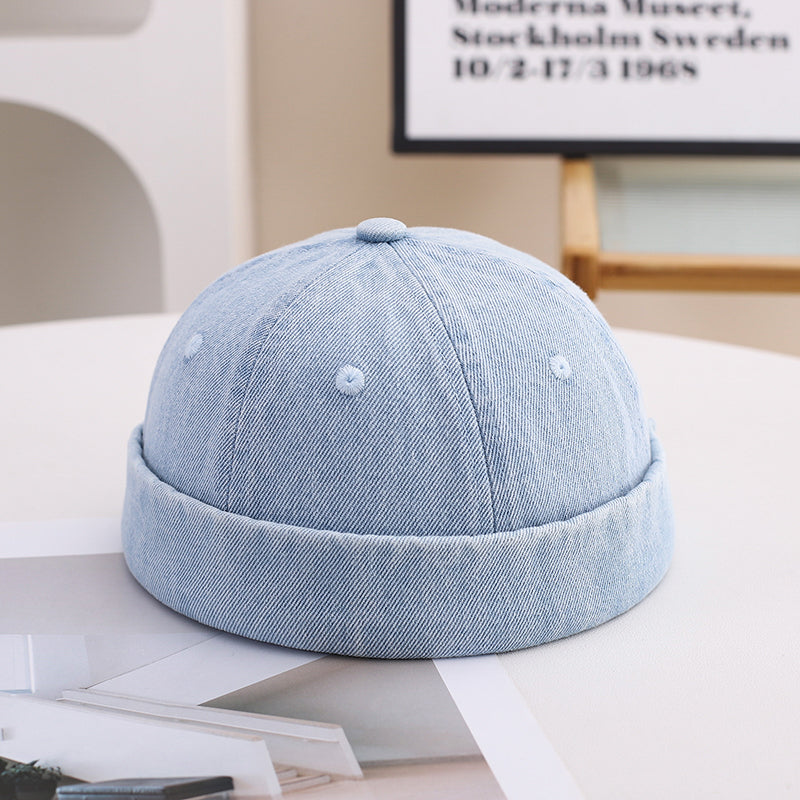 Straw Hat With No Brim
