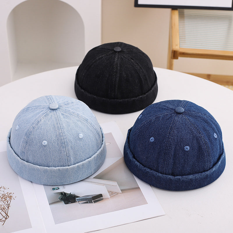 Straw Hat With No Brim