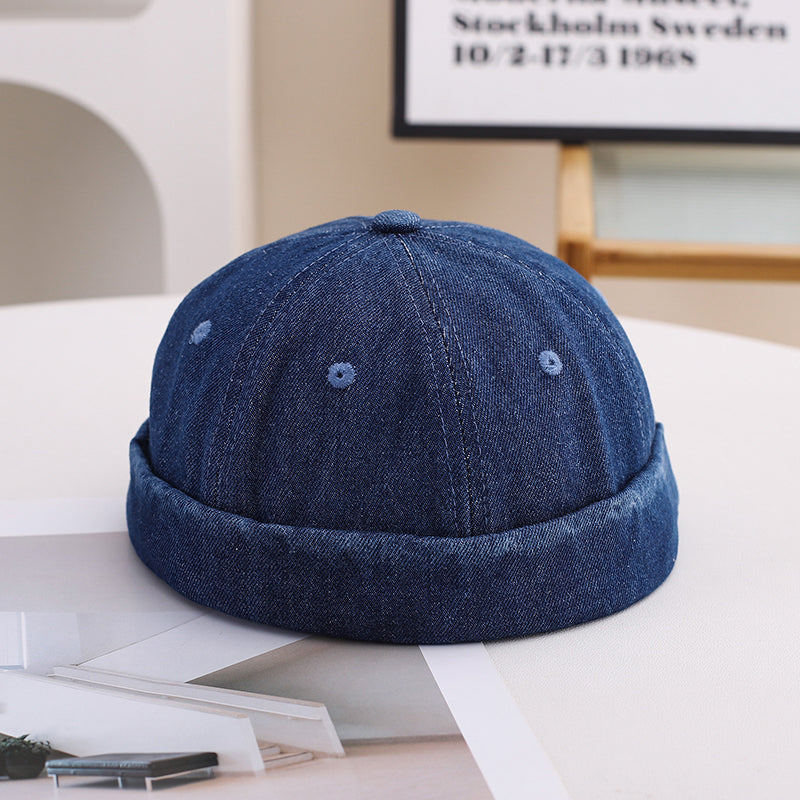 Straw Hat With No Brim