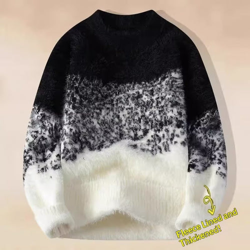 Color Mink Fleece Sweater